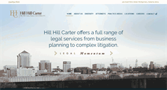 Desktop Screenshot of hillhillcarter.com